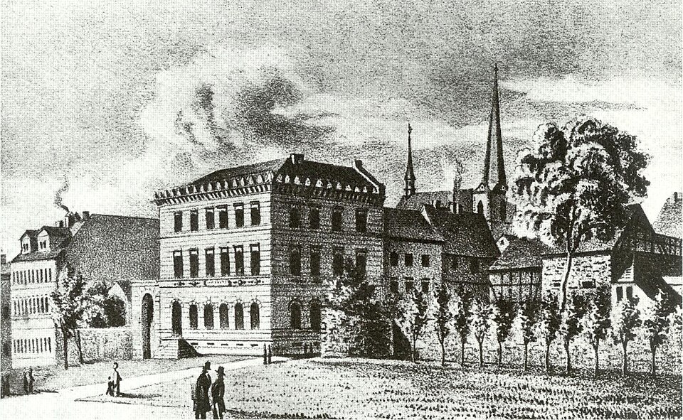 Erstes Sparkassengebaeude Weimar