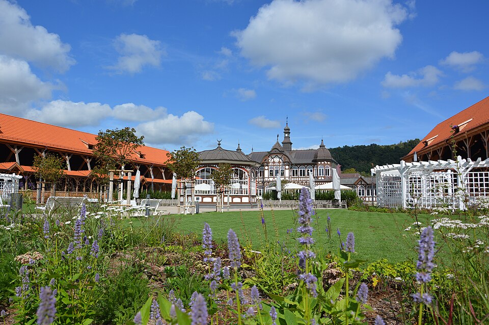 Bad Salzungen: Blick in den Bad Salzunger Gradiergarten