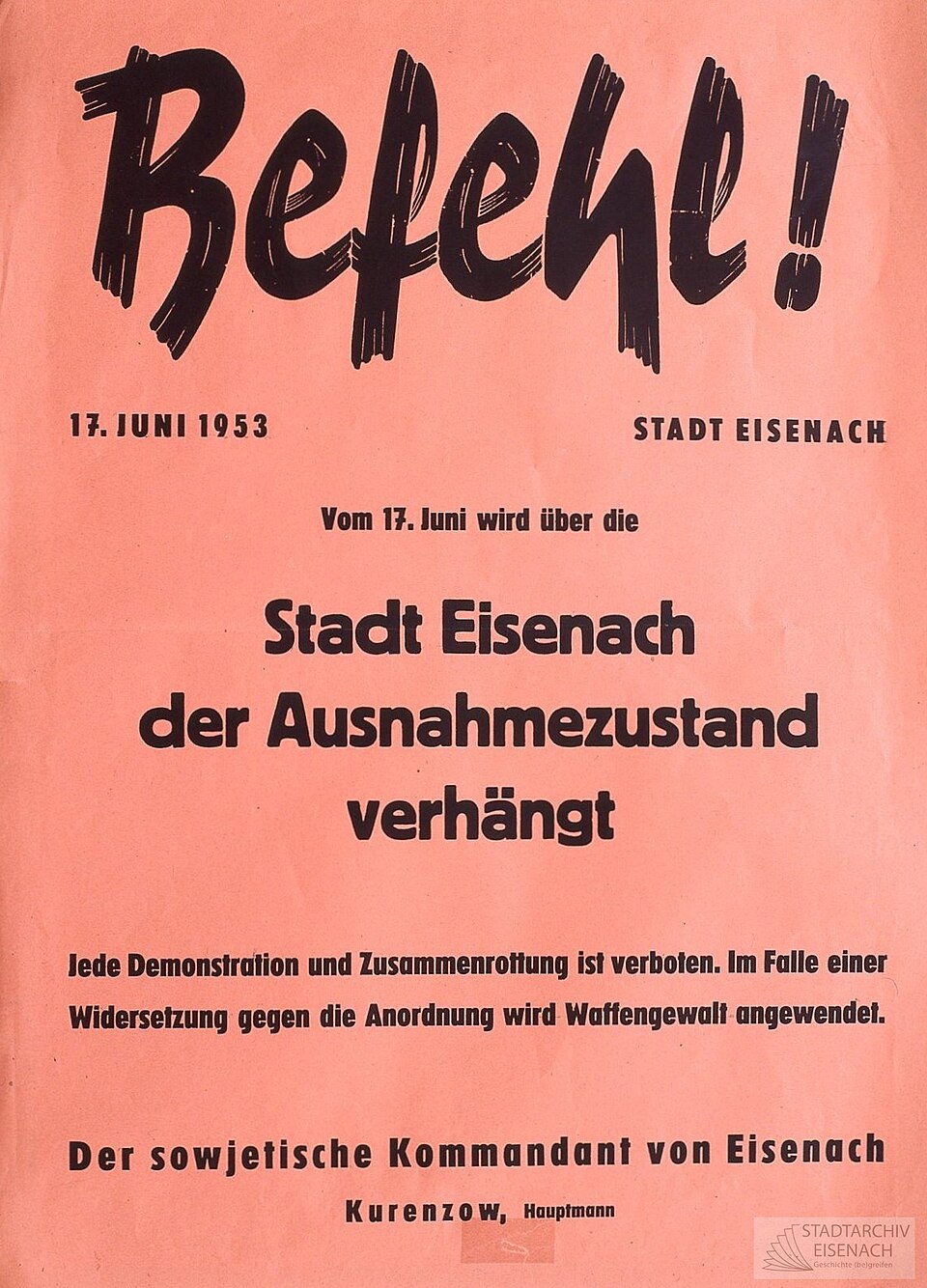Eisenach 17 Juni