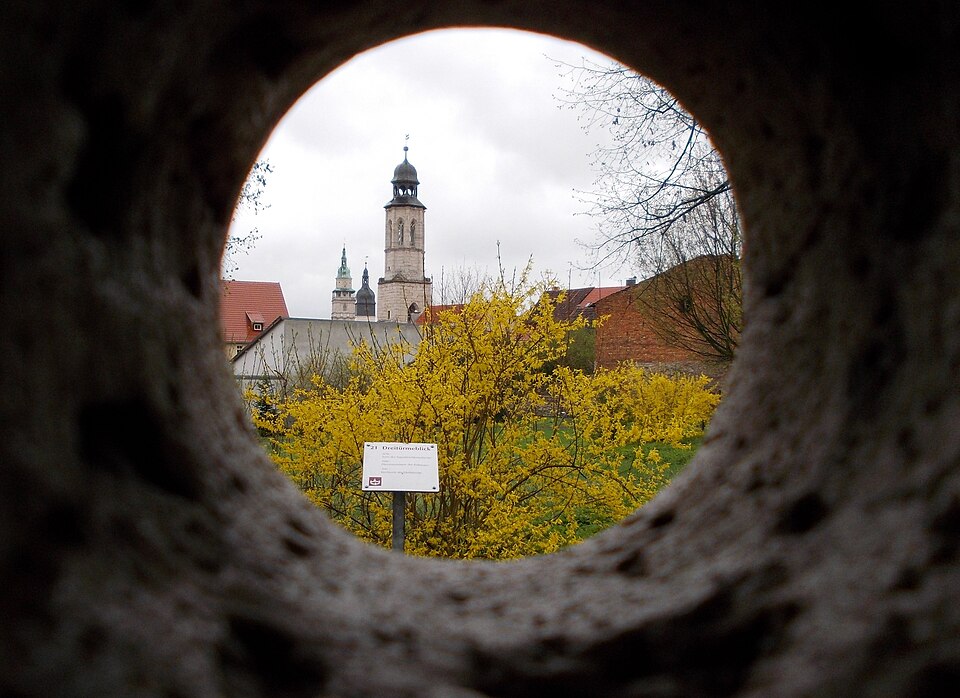 Bad Langensalza: LangensalzaDreitürmeblick2