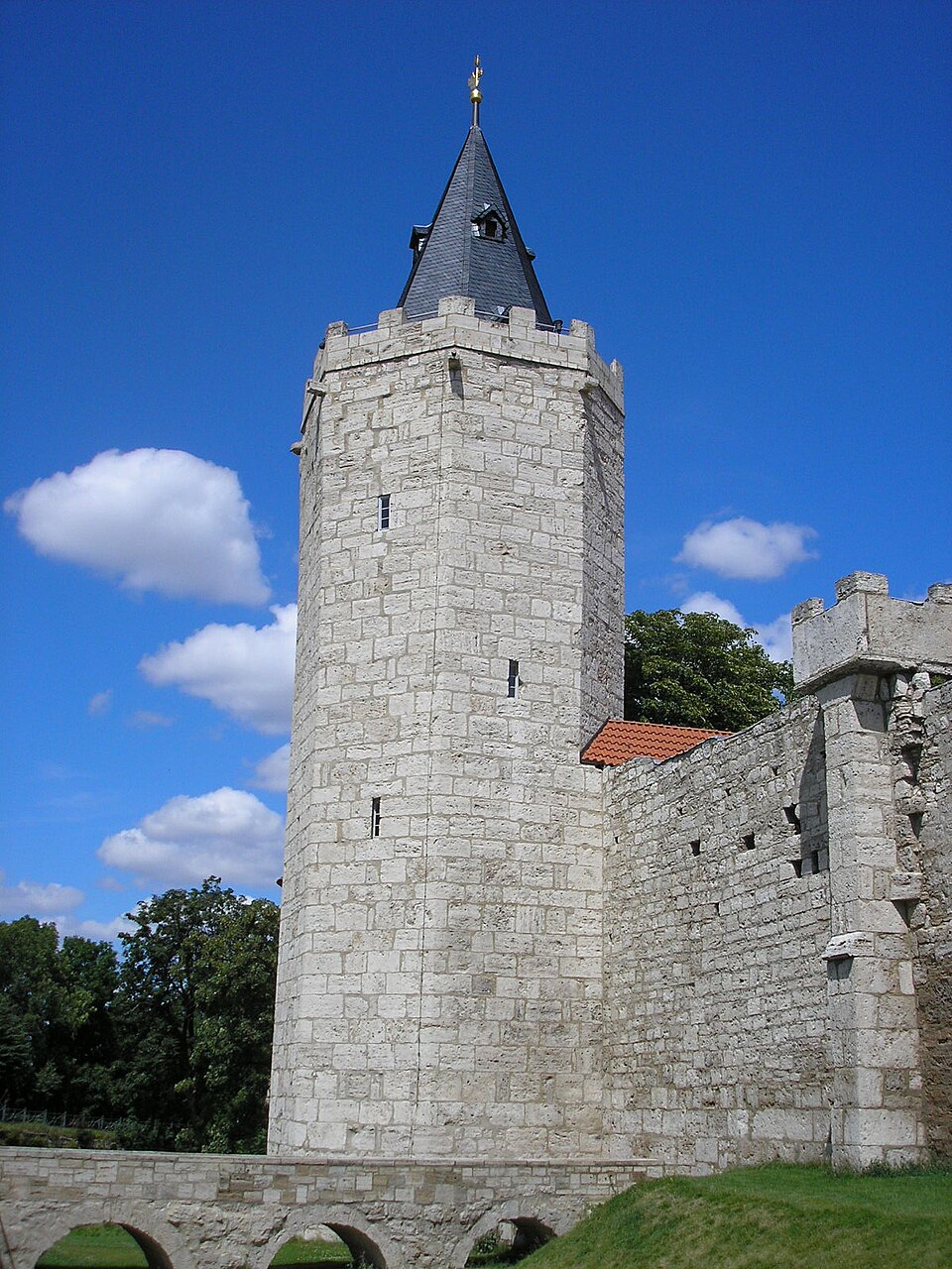 Mühlhausen/Thüringen: Rabenturm Mühlhausen