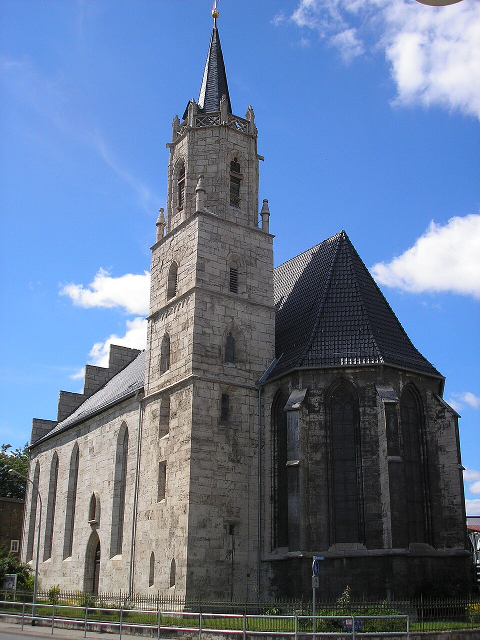 Mühlhausen/Thüringen: Nicolaikirche Mühlhausen
