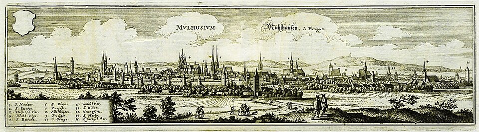 Mühlhausen/Thüringen: Mühlhausen (Thüringen) um