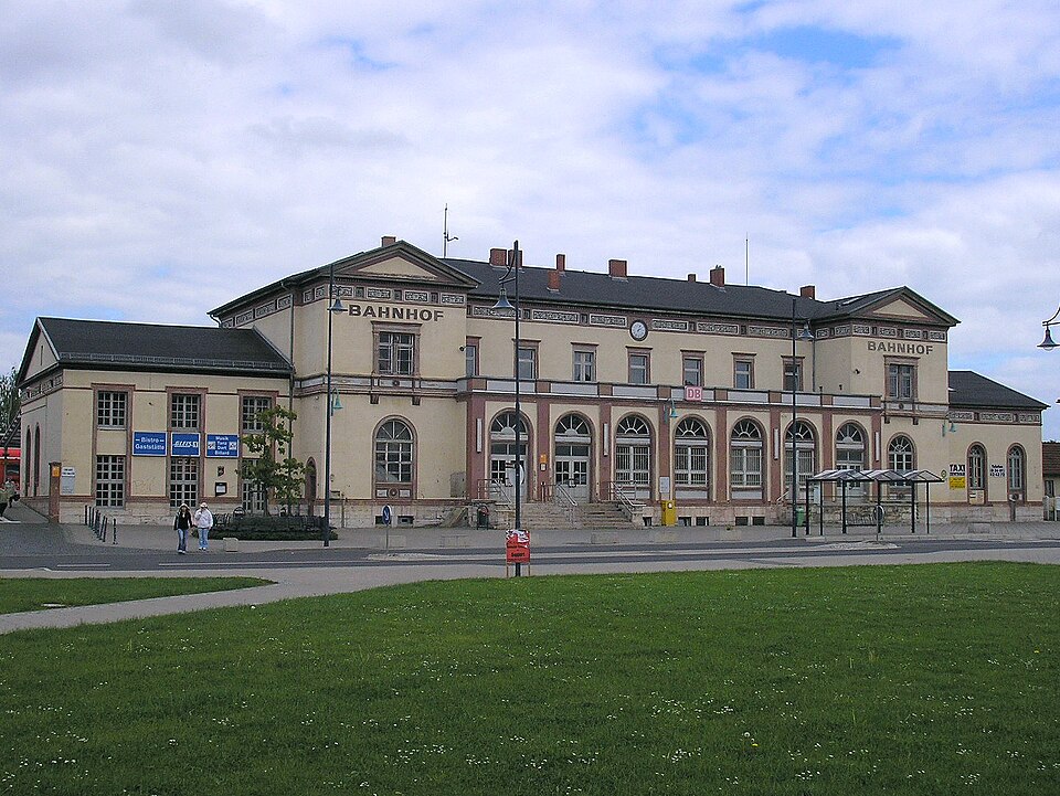 Mühlhausen/Thüringen: Hauptbahnhof Mühlhausen