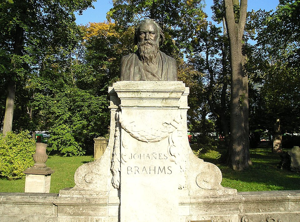 Meiningen: Brahmsdenkmal