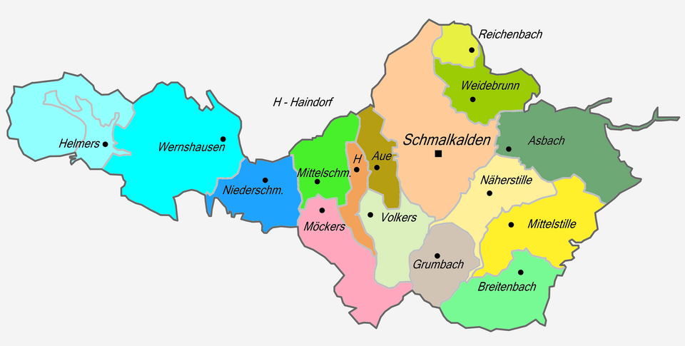 Ab1949 Schmalkalden Stadtentw
