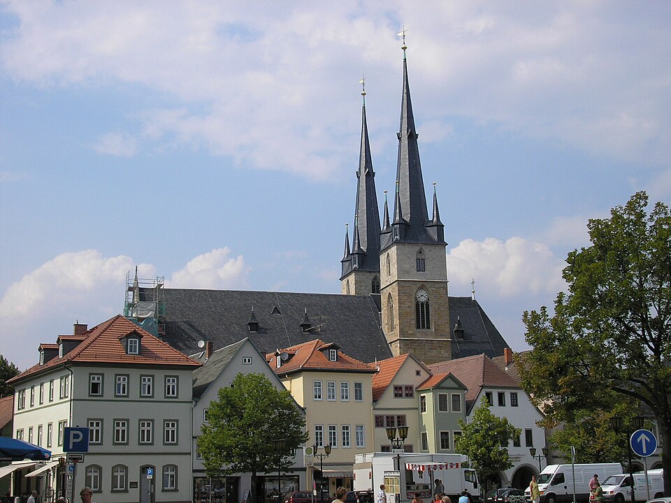 Saalfeld/Saale: Stadtkirche Saalfeld