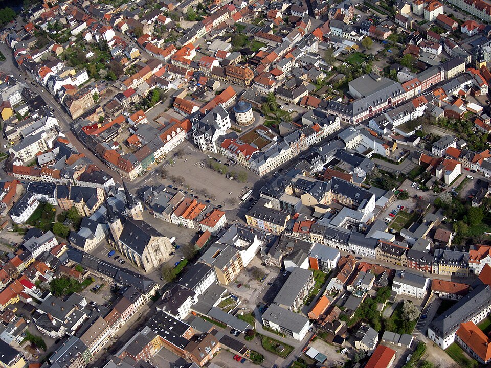 Saalfeld/Saale: Luftbild-saalfeld