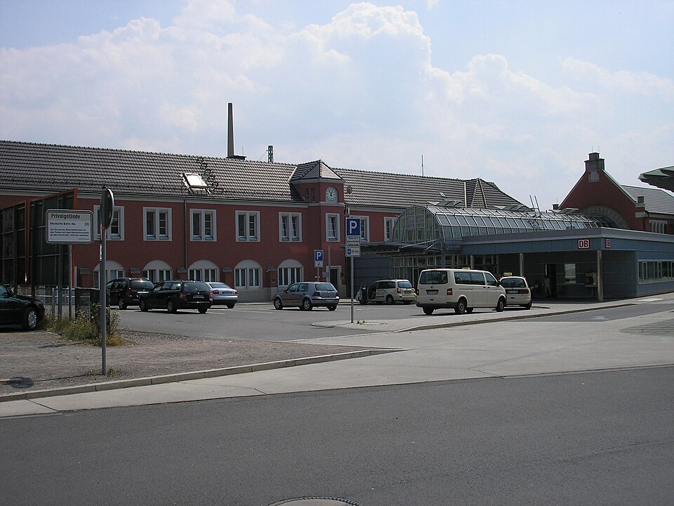 Saalfeld/Saale: Bahnhof Saalfeld